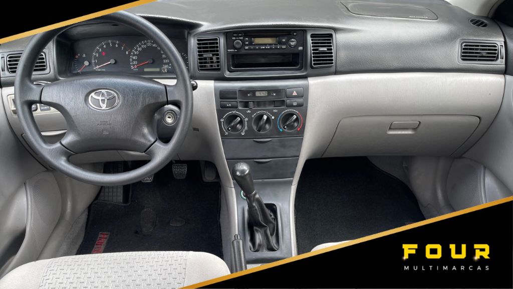 Toyota Corolla Xli 1.8/1.8 flex 16v mec.    2008