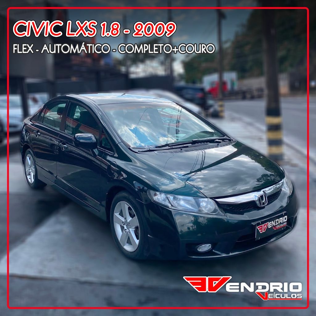 Civic Sedan LXS 1.8/1.8 Flex 16V Aut. 4p — foto 3
