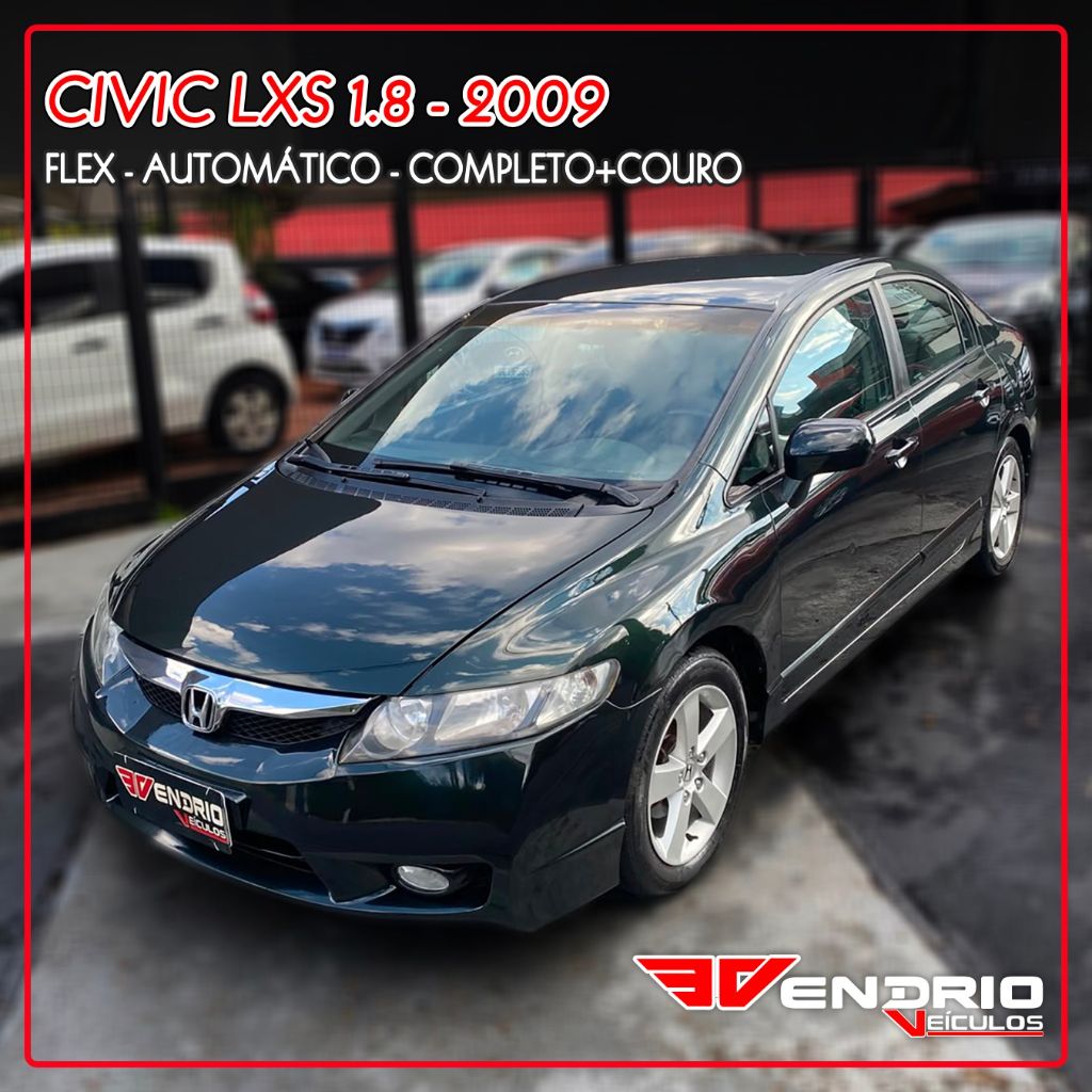 Civic Sedan LXS 1.8/1.8 Flex 16V Aut. 4p — foto 1