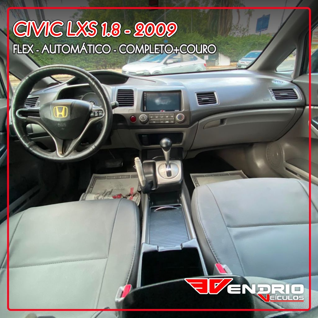 Civic Sedan LXS 1.8/1.8 Flex 16V Aut. 4p — foto 7