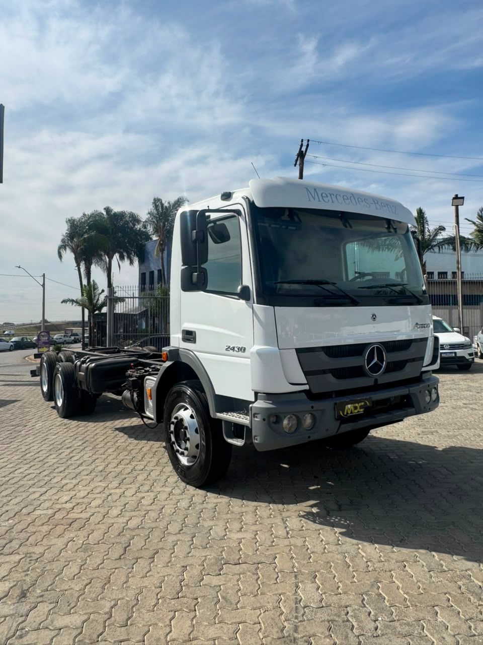 MB ATEGO 2430 - CHASSI  — foto 3