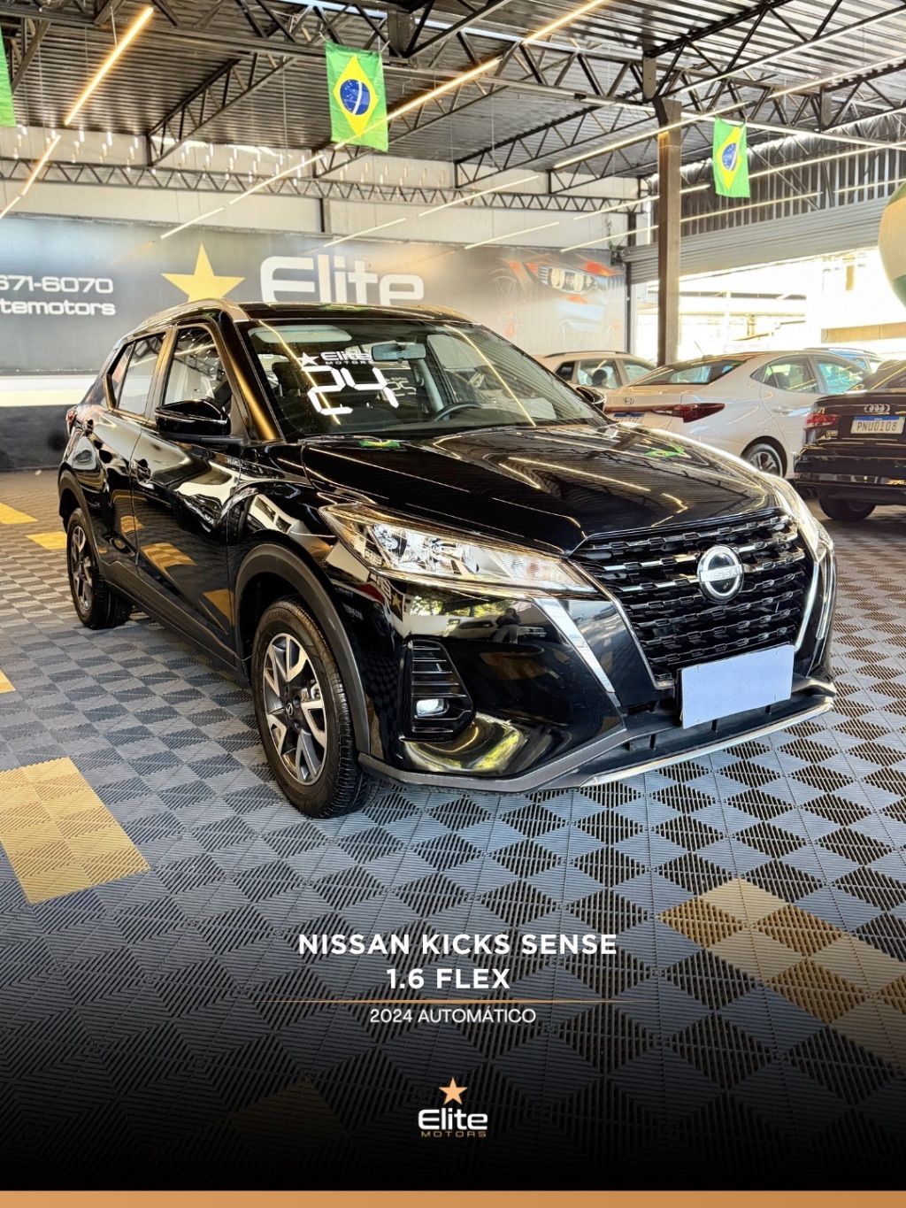 KICKS Sense 1.6 16V Flex Aut. — foto 10