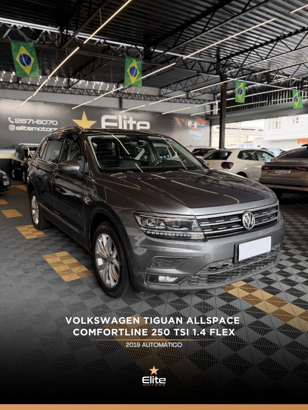 TIGUAN Allspac Comf 250 TSI 1.4 Flex — foto 1