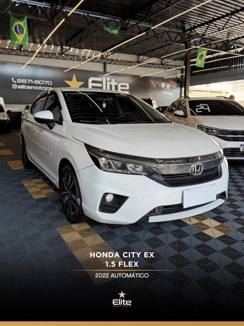 CITY Sedan EX 1.5 Flex 16V 4p Aut. — foto 3