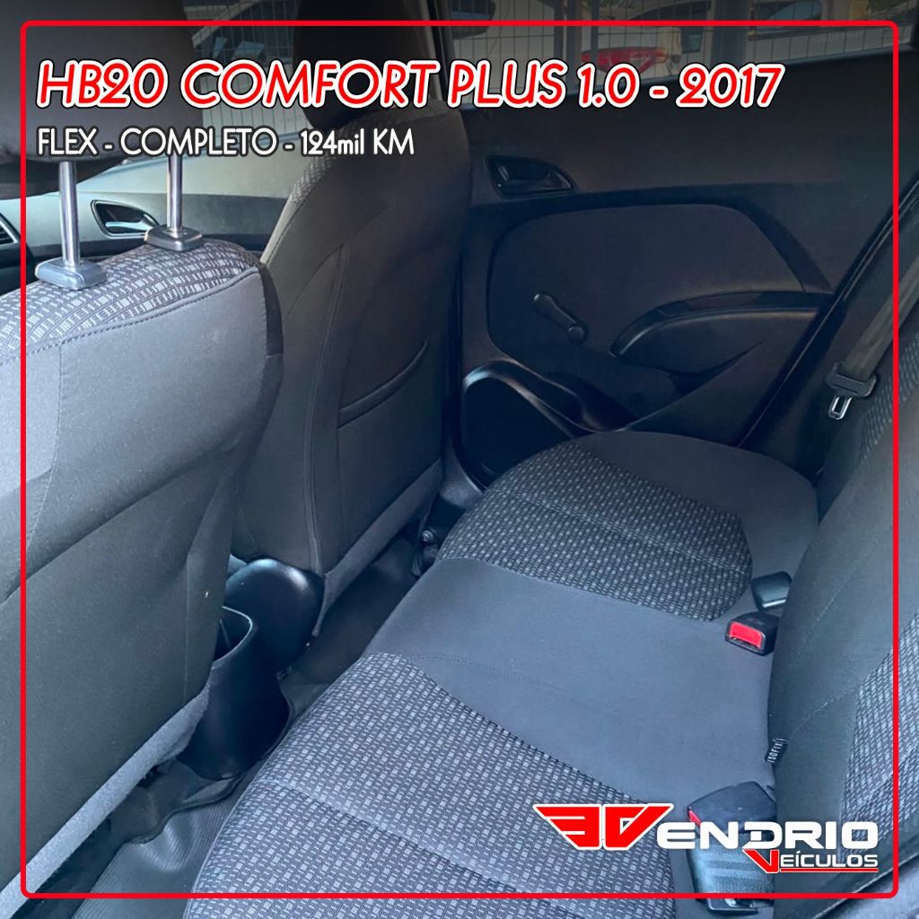 HB20 Comfort Plus 1.0 TB Flex 12V Mec. — foto 8