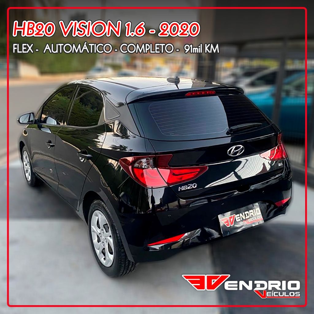HB20 Vision 1.6 Flex 16V Aut — foto 3