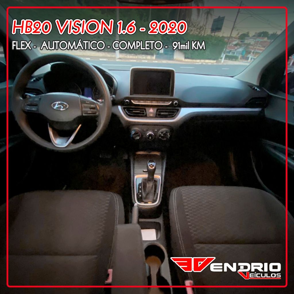 HB20 Vision 1.6 Flex 16V Aut — foto 7