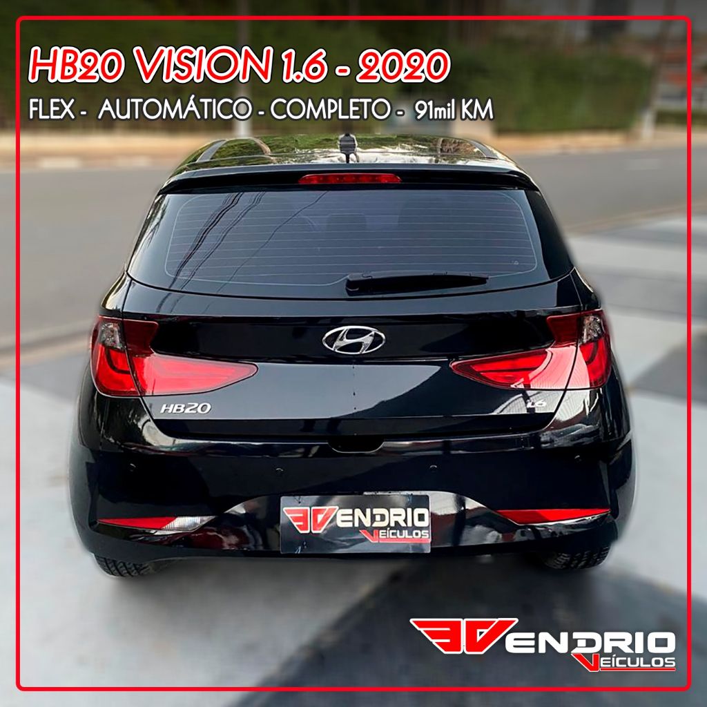 HB20 Vision 1.6 Flex 16V Aut — foto 5