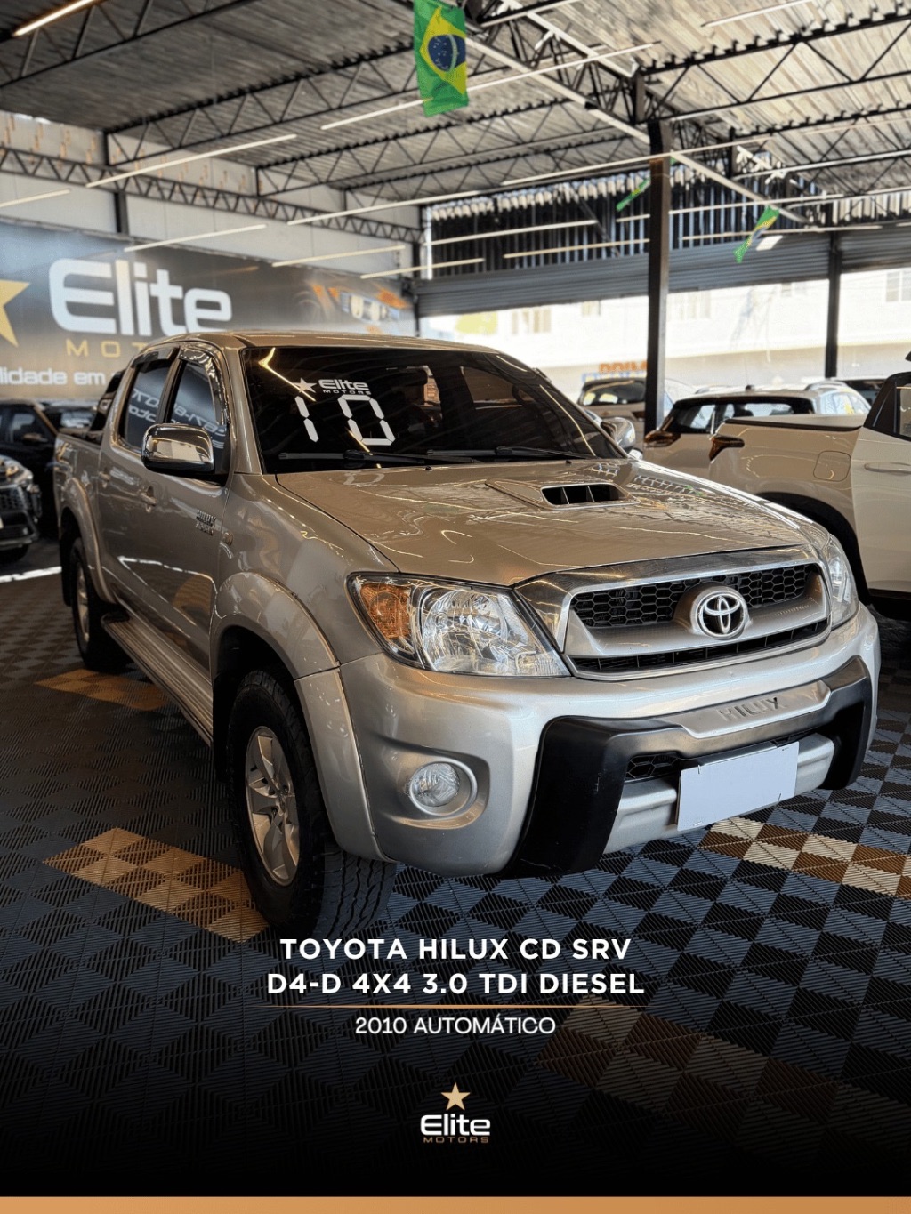 Hilux CD SRV D4-D 4x4 3.0 TDI Diesel Aut — foto 10