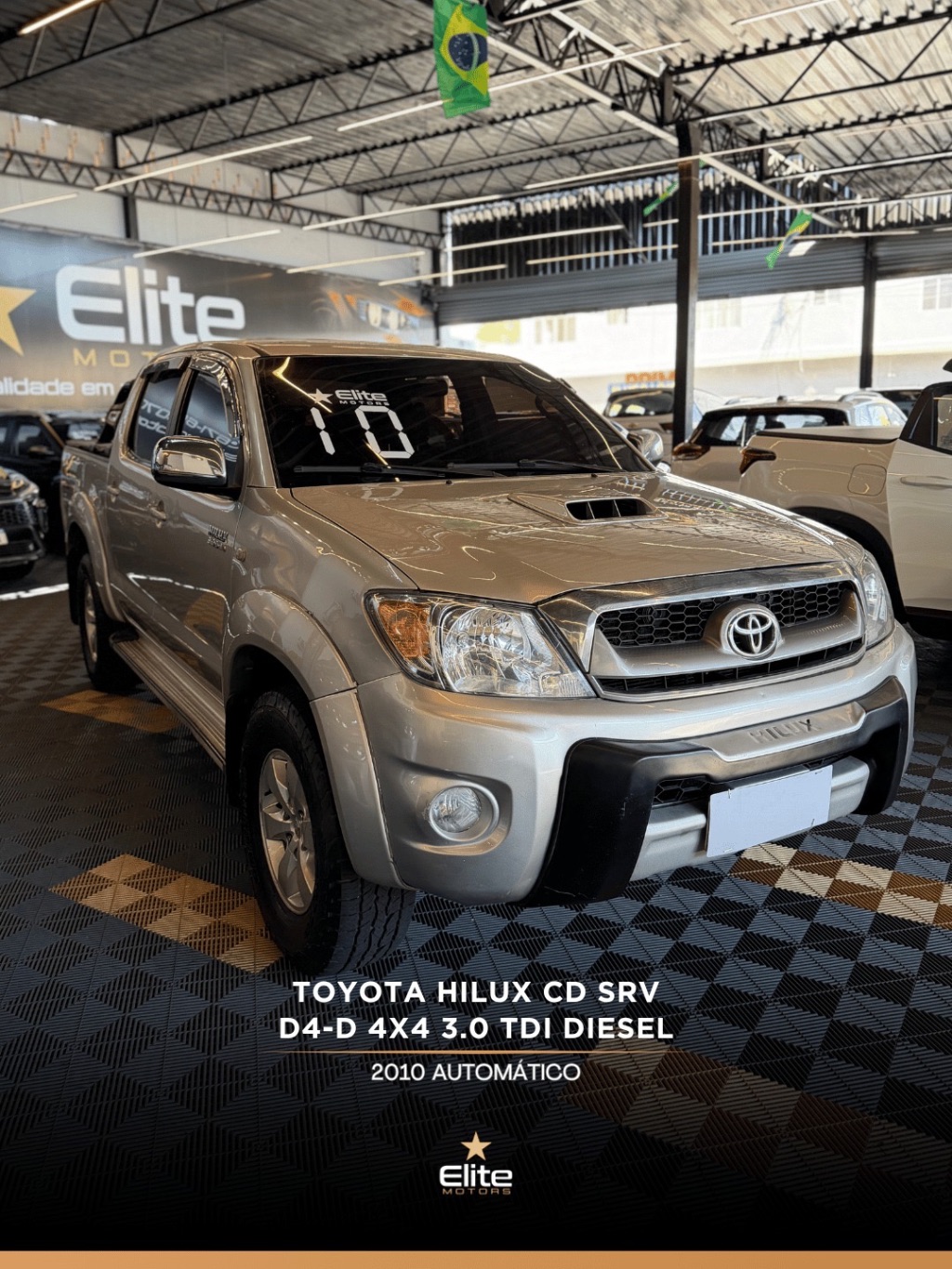 Hilux CD SRV D4-D 4x4 3.0 TDI Diesel Aut — foto 1