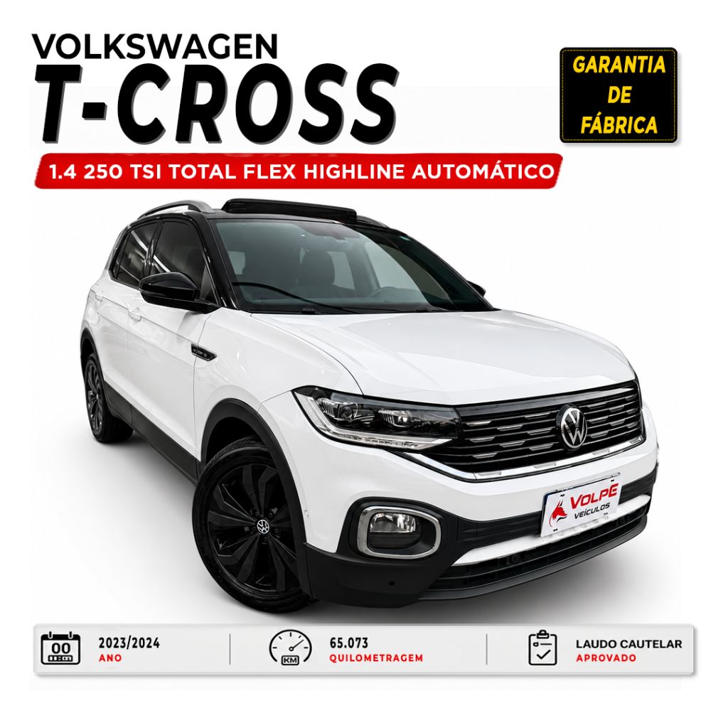 T-Cross Hig. 250 TSI 1.4 Flex 16V 5p Aut — foto 1
