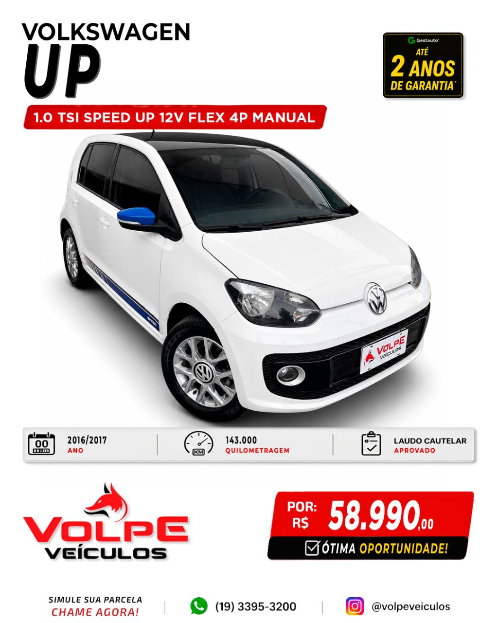 up! SPEED 1.0 TSI T. Flex 12V 5p — foto 1