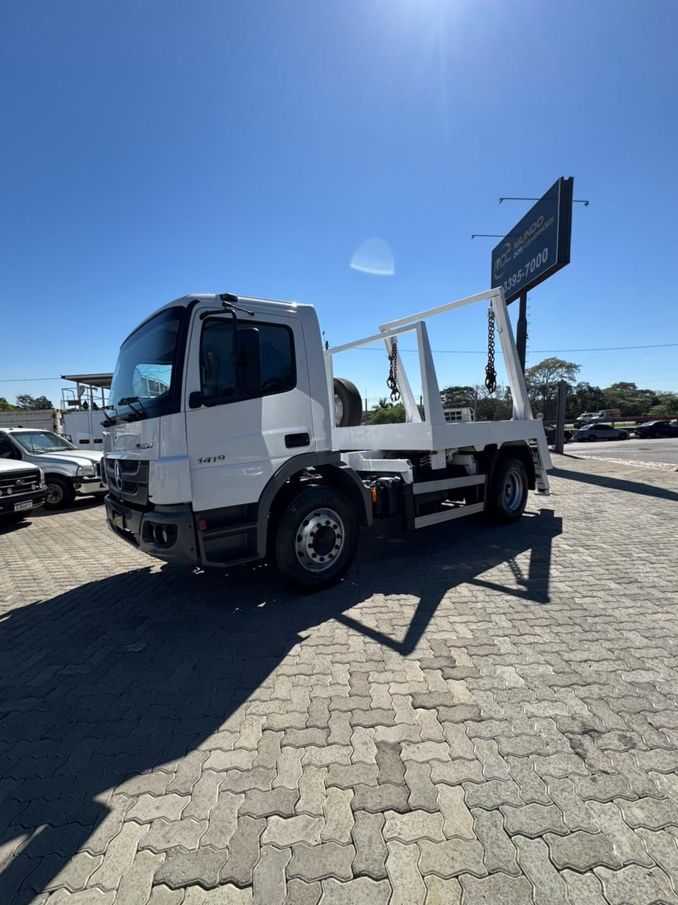 MB ATEGO 1419 - POLIGUINDASTE SIMPLES  — foto 4