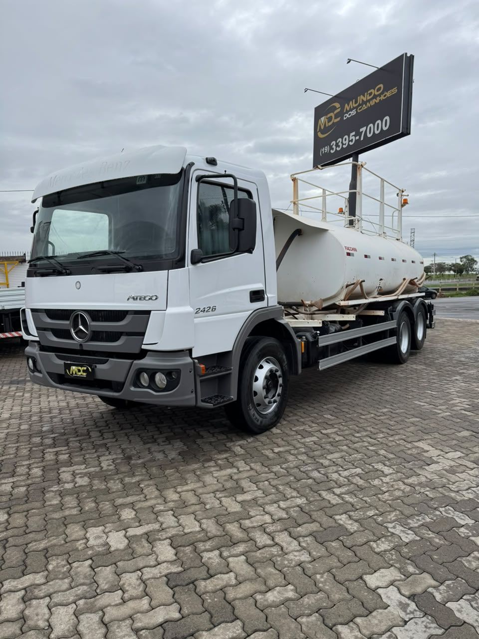 MB ATEGO 2426 - TANQUE PIPA 12.000 LTS — foto 11