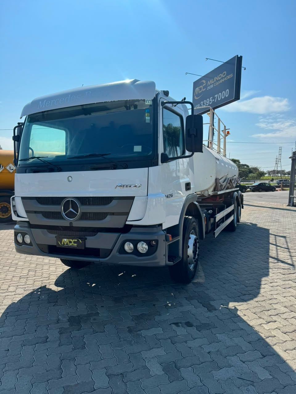 Mb Atego 2426 6x2 2020 Tanque Pipa 12.000 Lts Facchini — foto 3