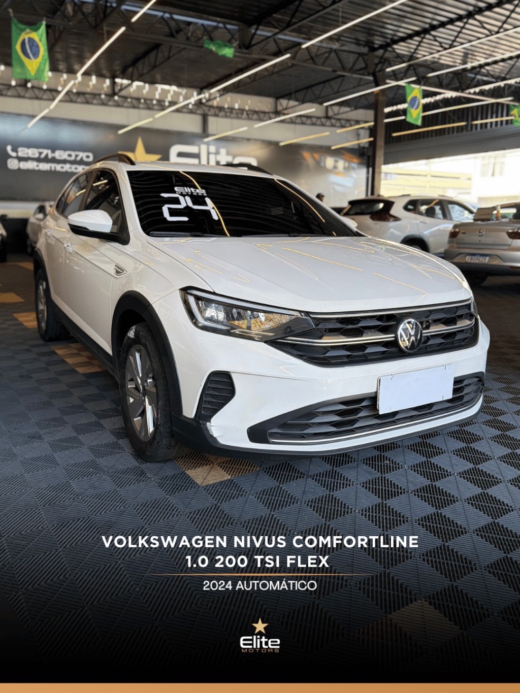 Nivus Comfortline 1.0 200 TSI Flex Aut. — foto 1