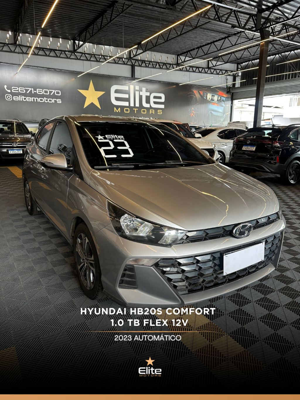 HB20S Comfort 1.0 TB Flex 12V Aut. — foto 1