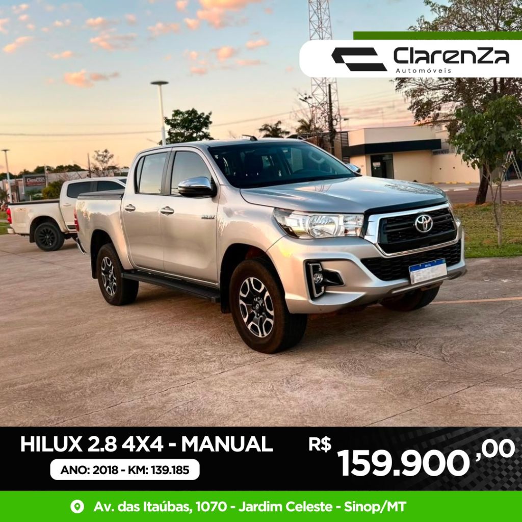 Hilux CD 4x4 2.8 Diesel Mec. — foto 1