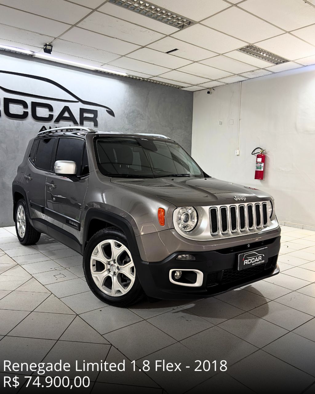 Renegade Limited 1.8 4x2 Flex 16V Aut. — foto 1