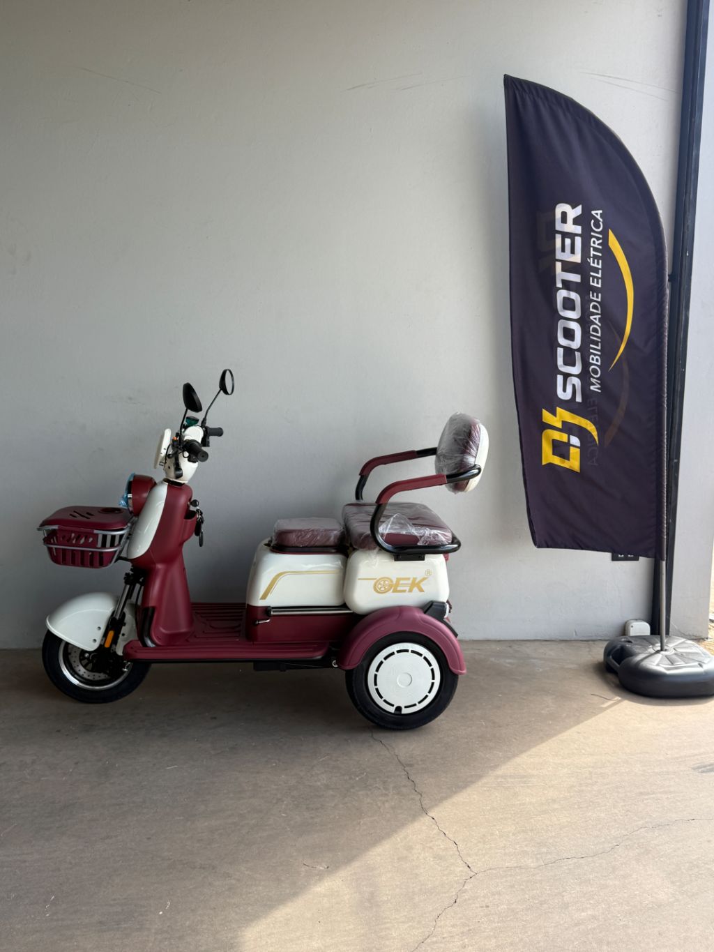TRICICLO MM3 é uma scooter elétrica autopropelida de 1.000W  — foto 3