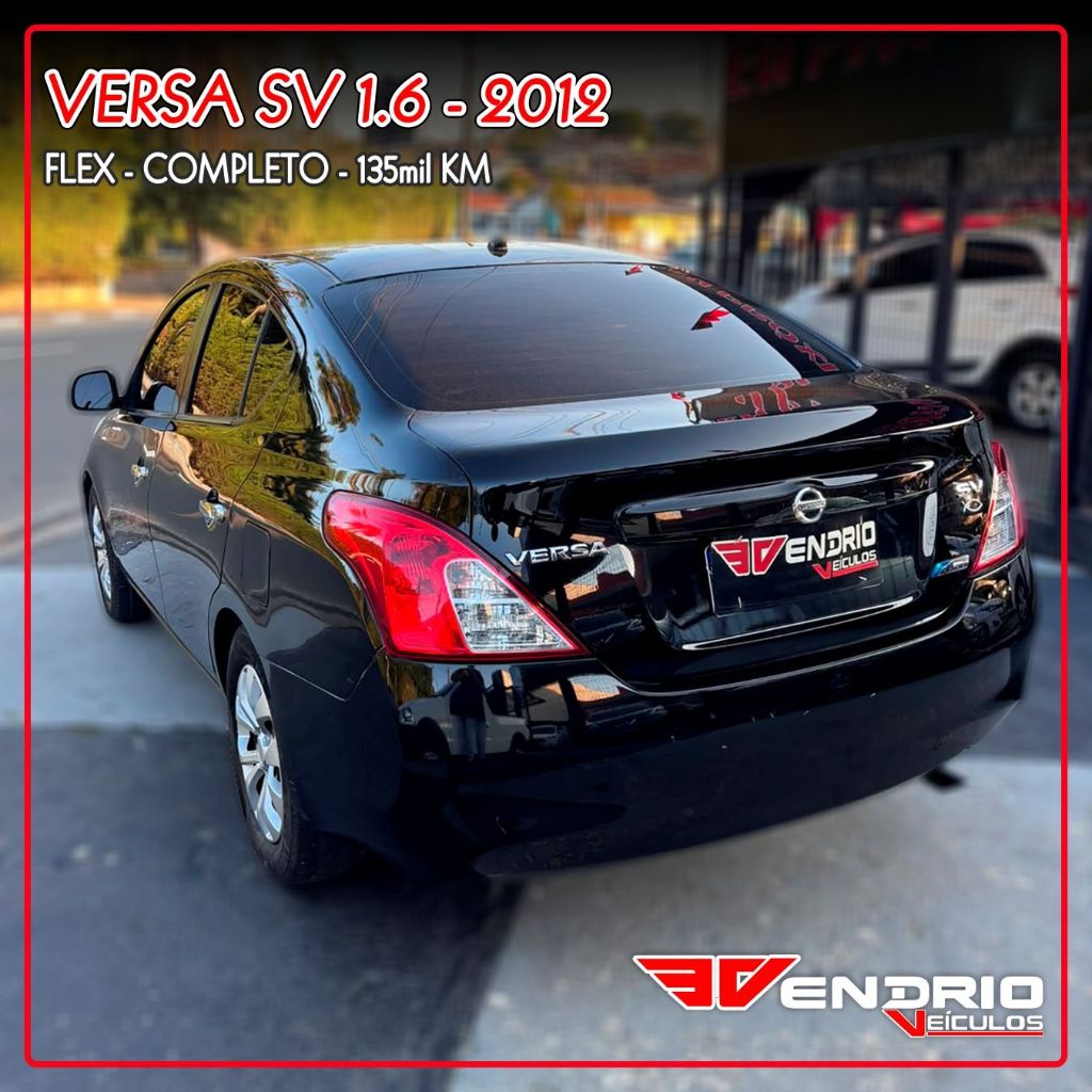 VERSA S 1.6 16V Flex Fuel 4p Mec. — foto 3
