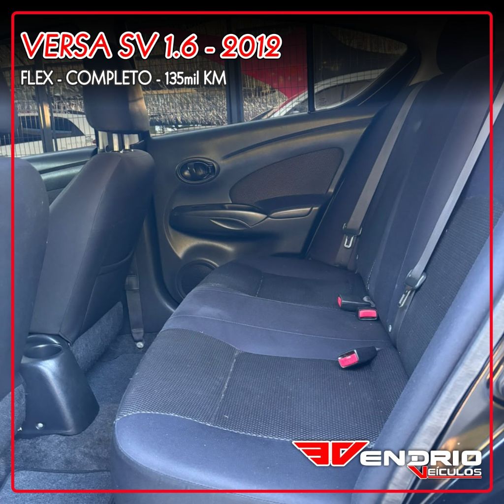 VERSA S 1.6 16V Flex Fuel 4p Mec. — foto 6