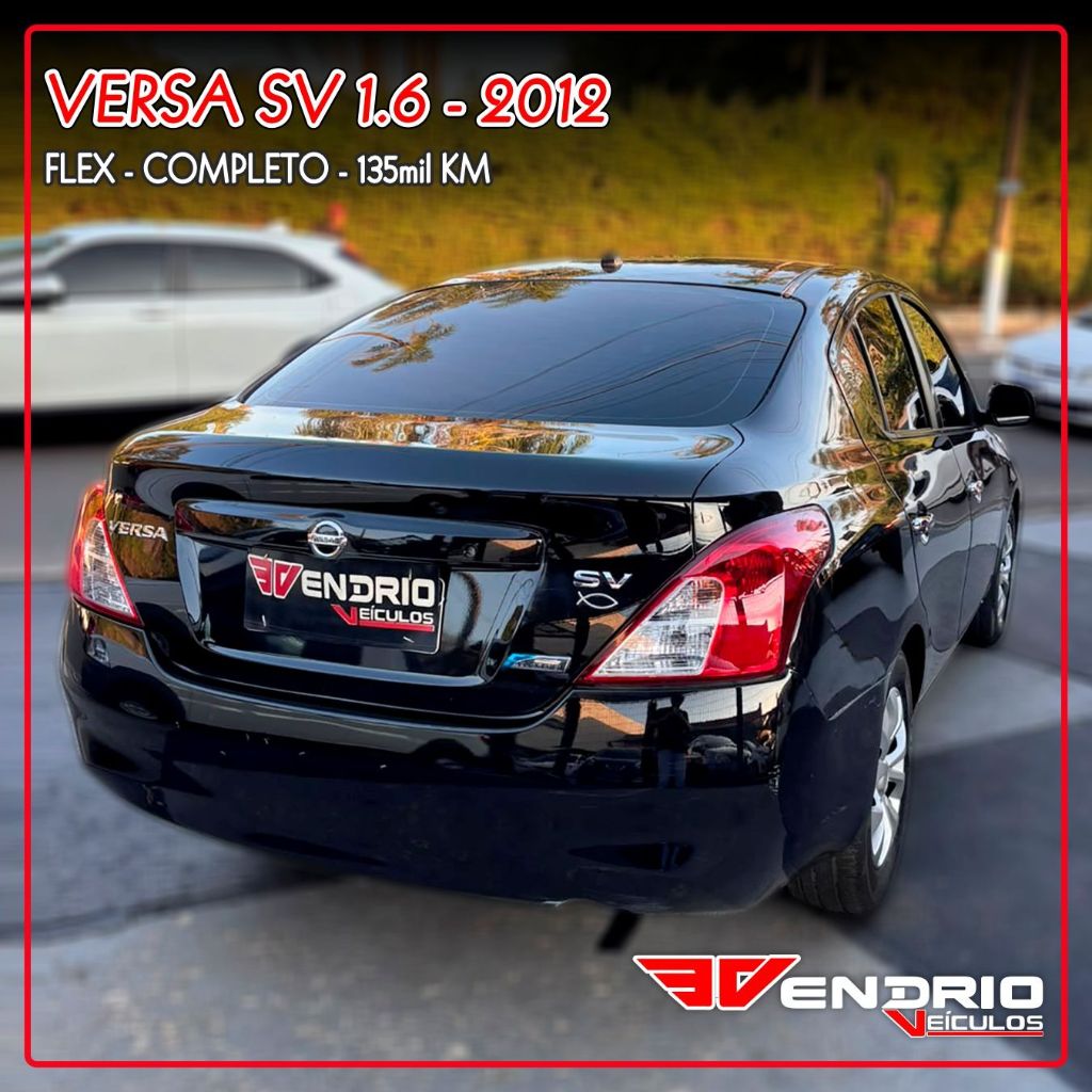 VERSA S 1.6 16V Flex Fuel 4p Mec. — foto 5
