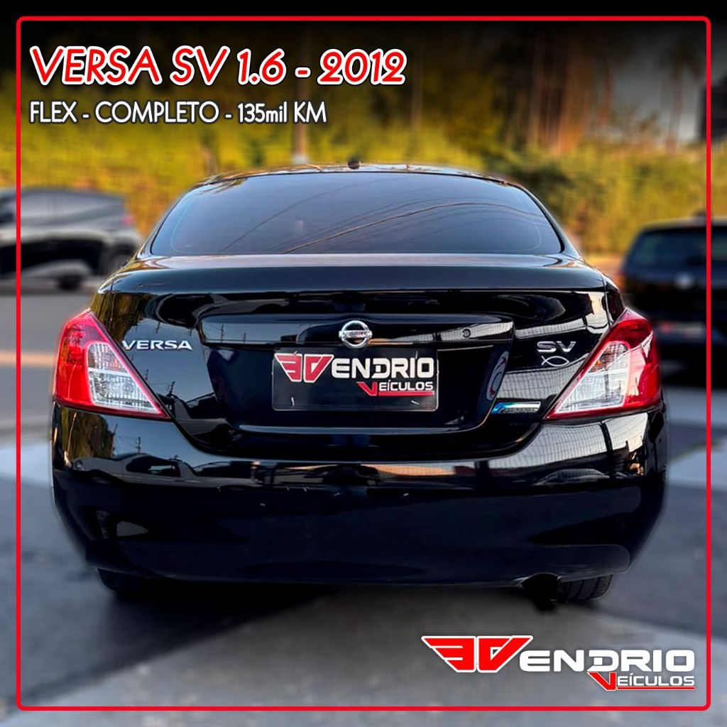 VERSA S 1.6 16V Flex Fuel 4p Mec. — foto 4