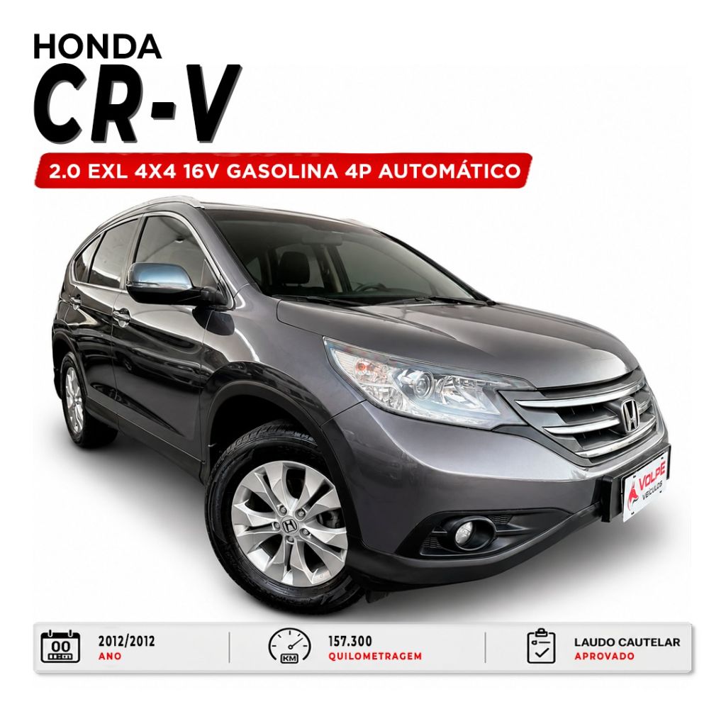 CR-V EXL 2.0 16V 4WD/2.0 Flexone Aut. — foto 2