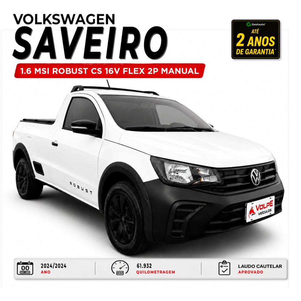 Saveiro Robust 1.6 Total Flex 16V  — foto 1