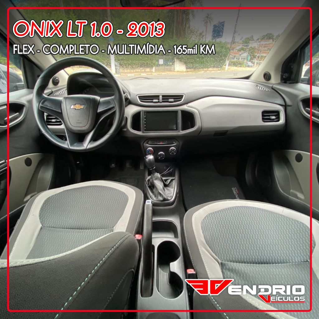 ONIX HATCH LT 1.0 8V FlexPower 5p Mec. — foto 7