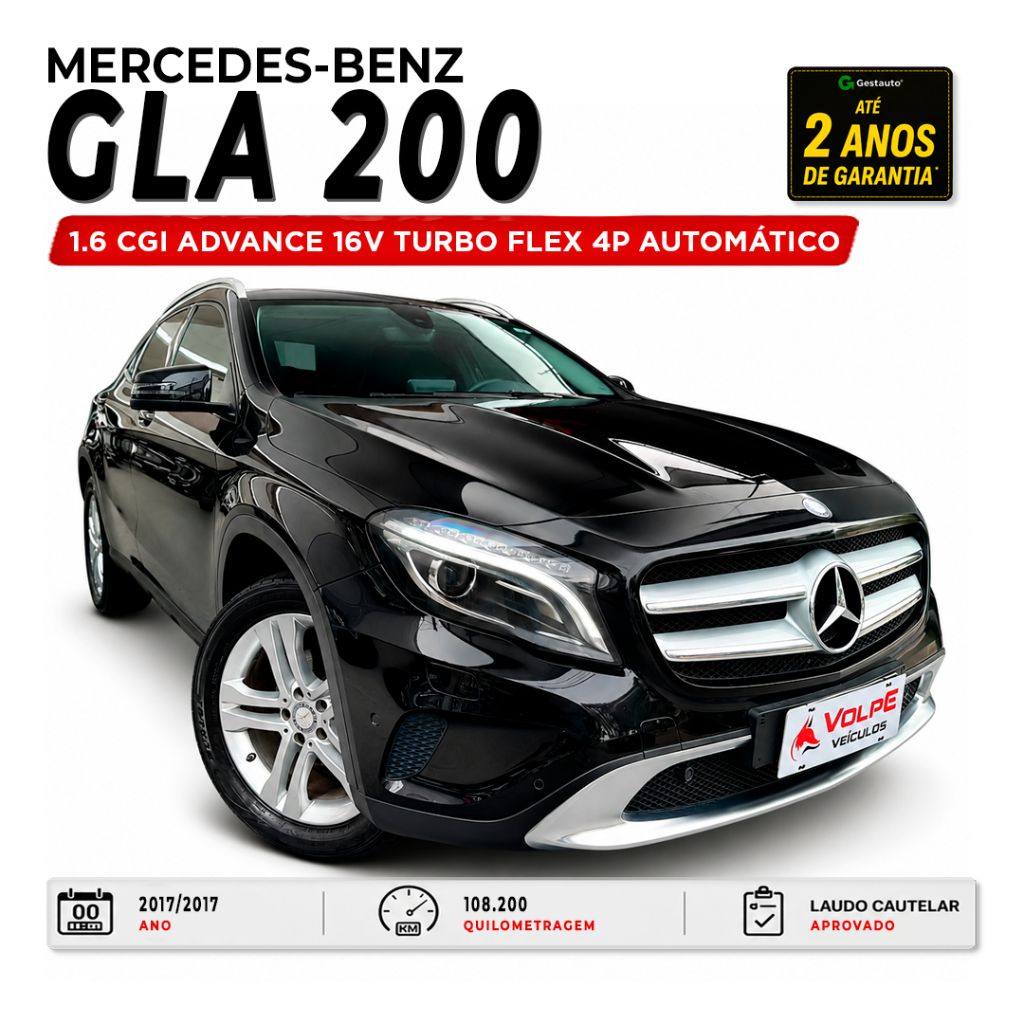 GLA 200 Advance 1.6/1.6 TB 16V Flex Aut. — foto 1