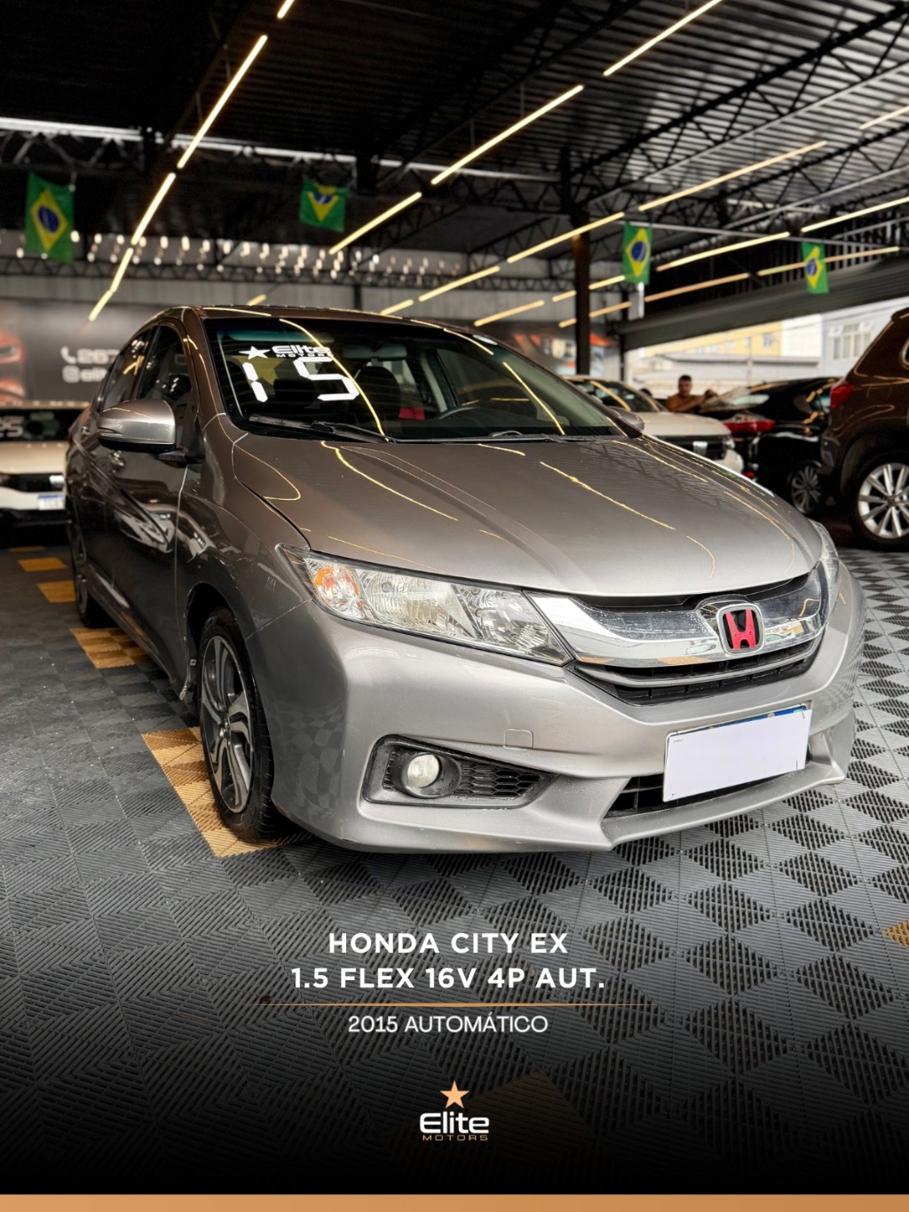 CITY Sedan EX 1.5 Flex 16V 4p Aut. — foto 1