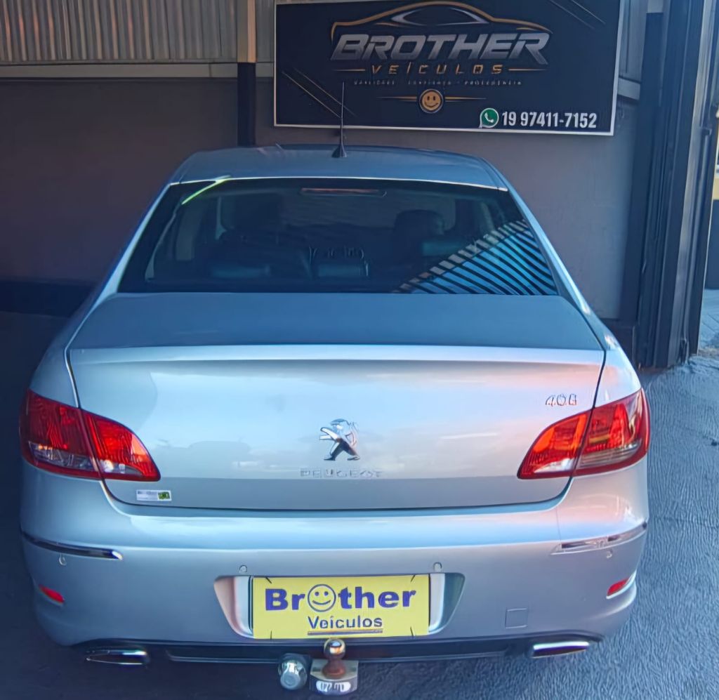 408 Sedan Allure 2.0 Flex 16V 4p Mec. — foto 6