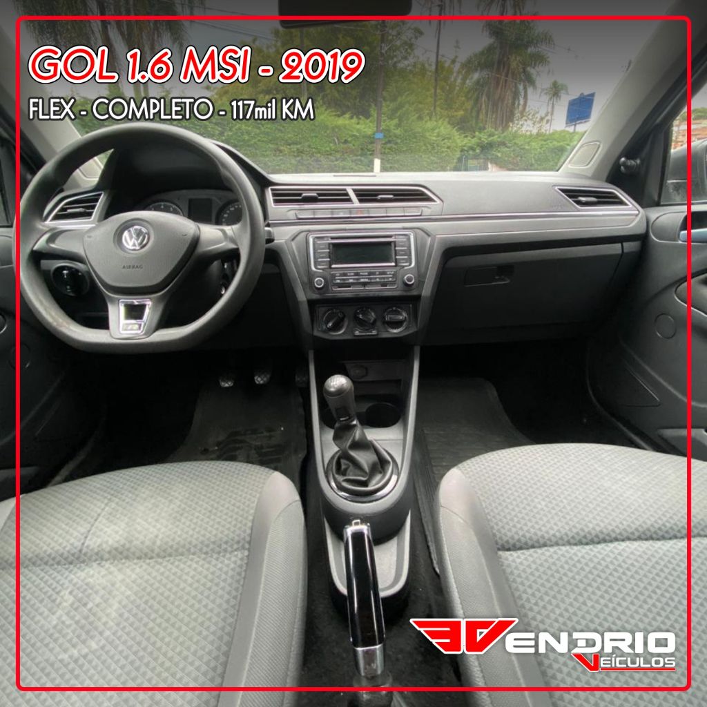 Gol 1.6 MSI Flex 8V 5p — foto 7