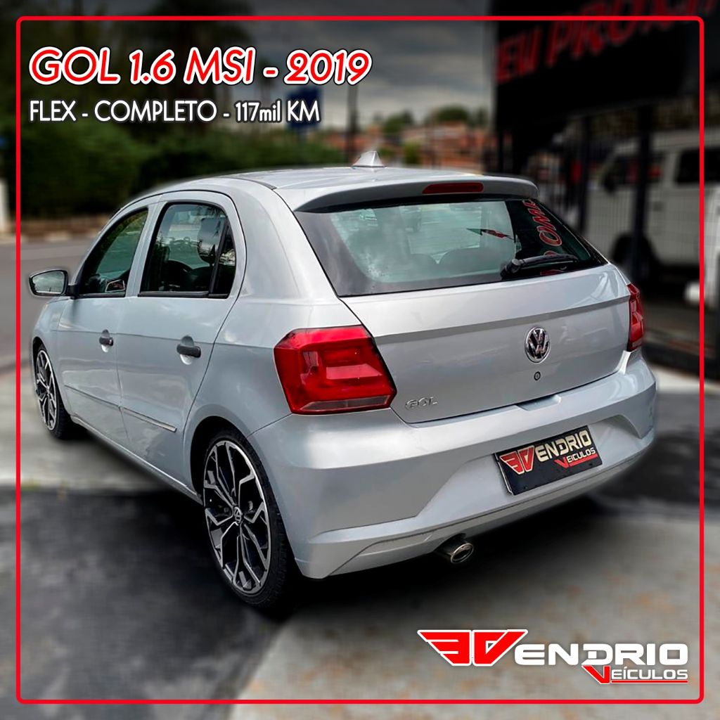 Gol 1.6 MSI Flex 8V 5p — foto 4