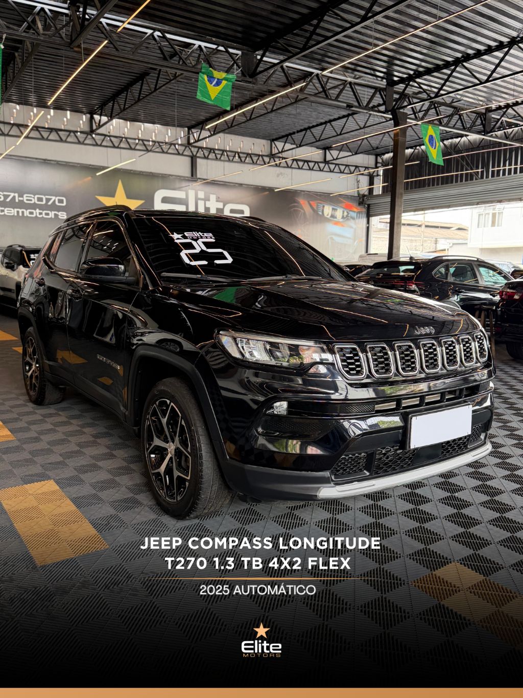 COMPASS LONG. T270 1.3 TB 4x2 Flex Aut. — foto 1