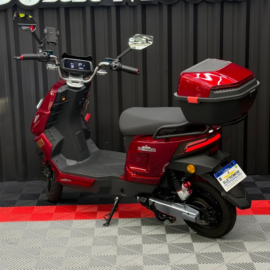 Ciclomotor eletrico, autopropelido de 3 rodas c/motor 1000W bateria de lithium 60V-20A mod.TDX — foto 9