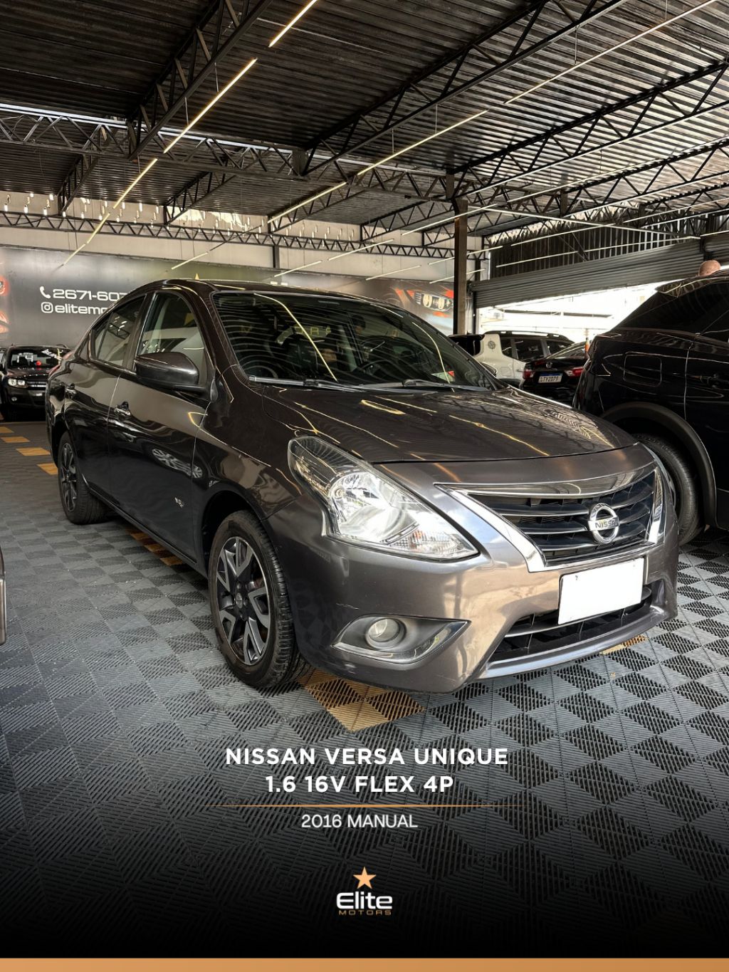 VERSA UNIQUE 1.6 16V Flex 4p Mec. — foto 1
