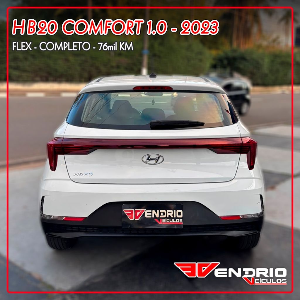 HB20 Comfort 1.0 Flex 12V Mec. — foto 5