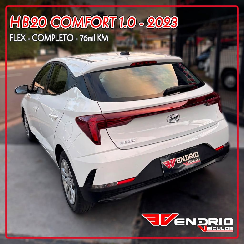 HB20 Comfort 1.0 Flex 12V Mec. — foto 4