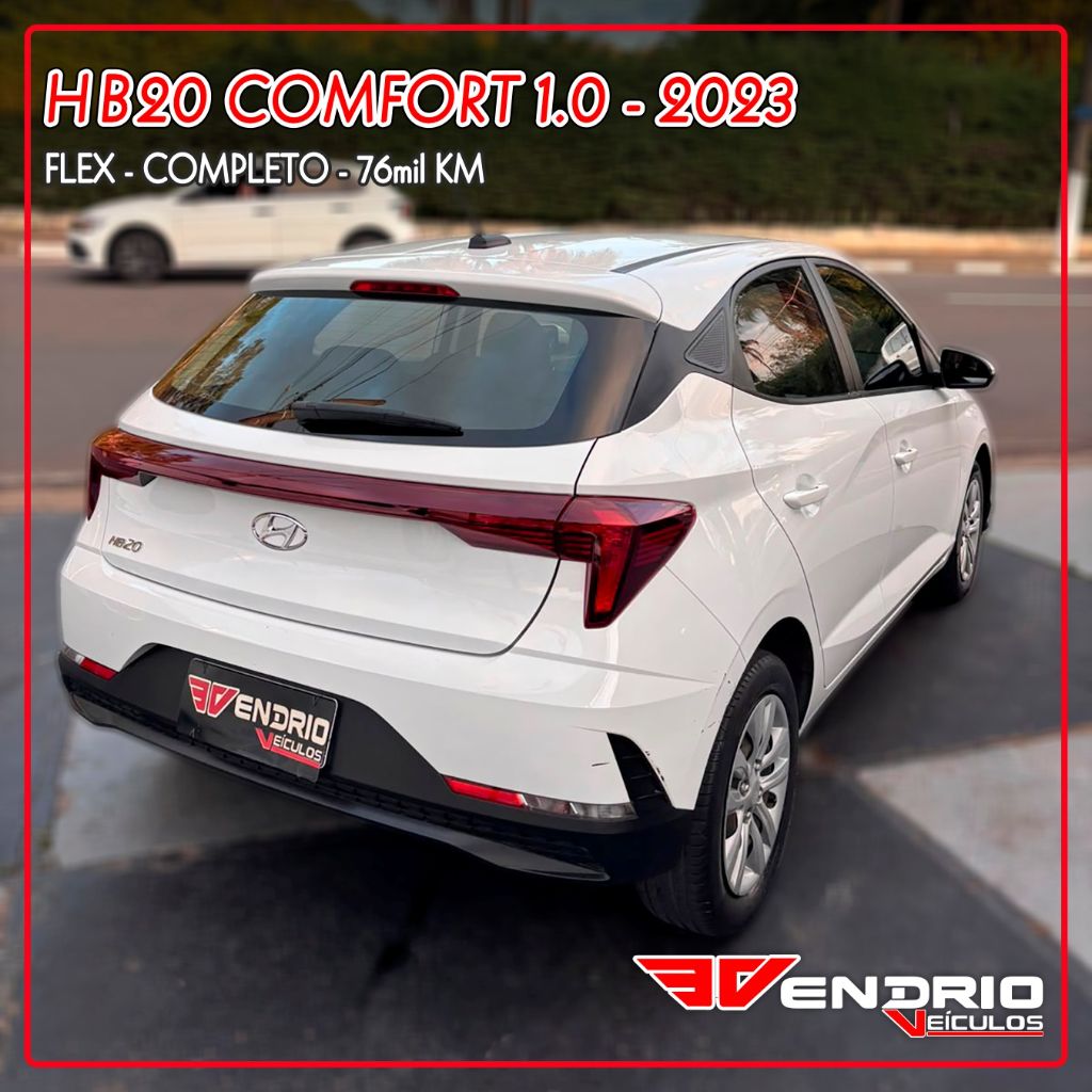 HB20 Comfort 1.0 Flex 12V Mec. — foto 6