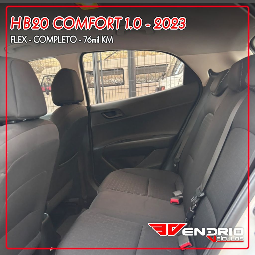 HB20 Comfort 1.0 Flex 12V Mec. — foto 8