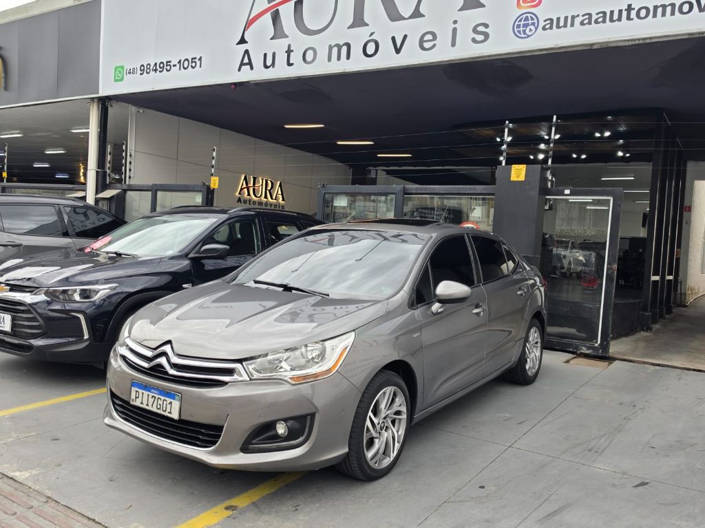 C4 LOUNGE Exclusive 1.6 Turbo Flex Aut. — foto 1