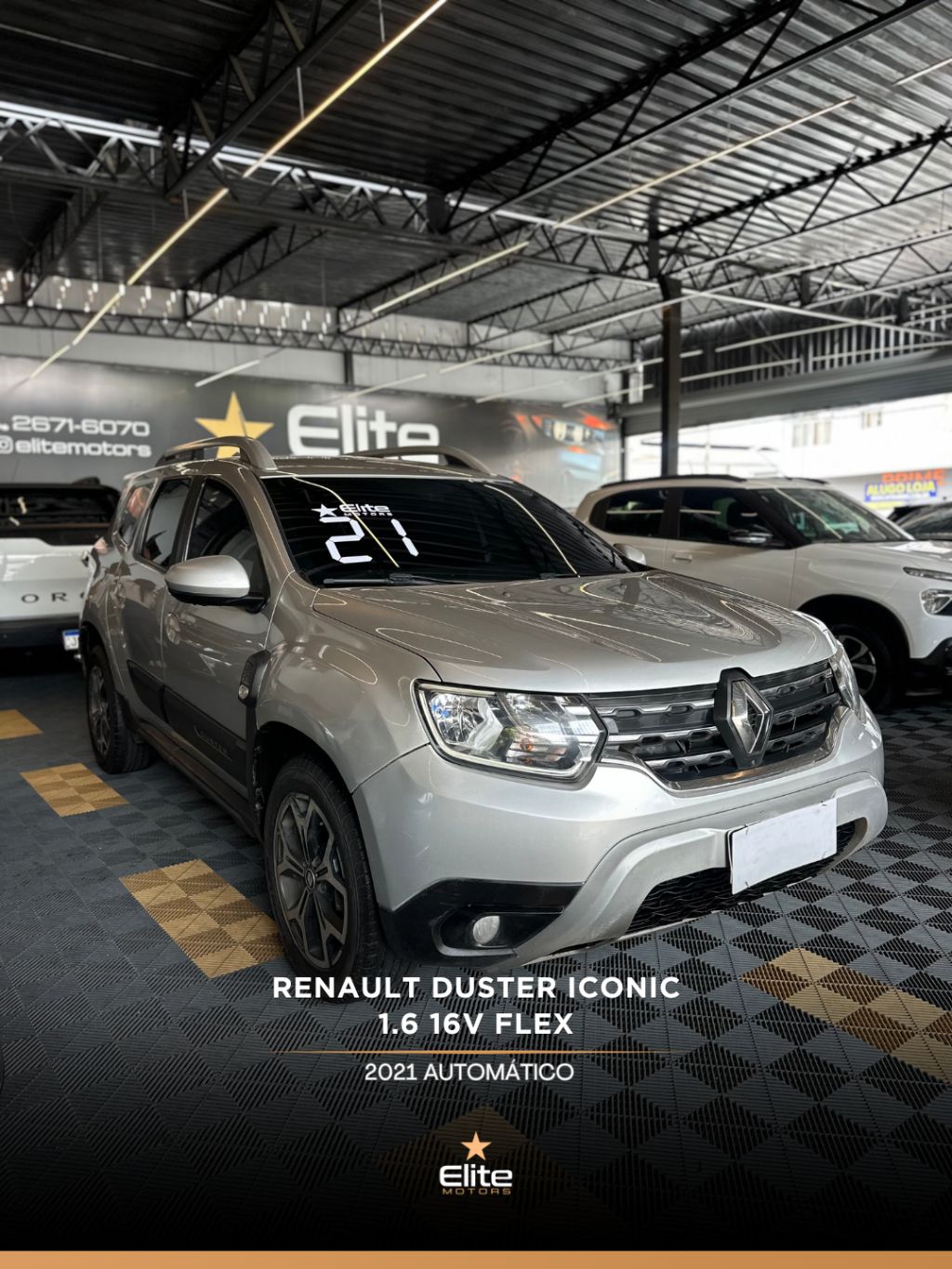 DUSTER Iconic 1.6 16V Flex Aut. — foto 1