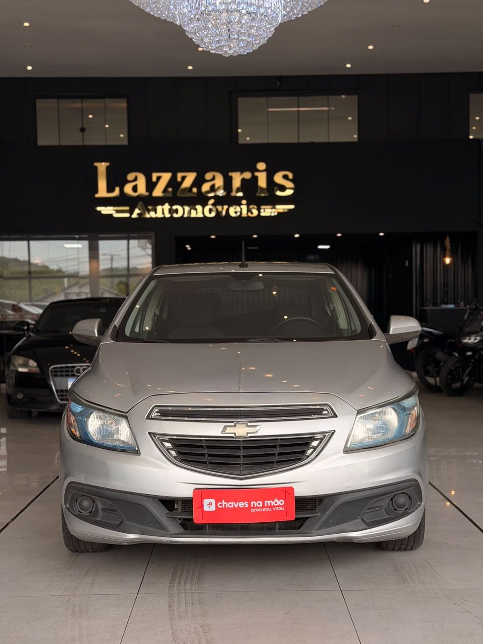 CHEVROLET ONIX HATCH LT 1.0 8V 2013 - FINANCIA 100% — foto 2
