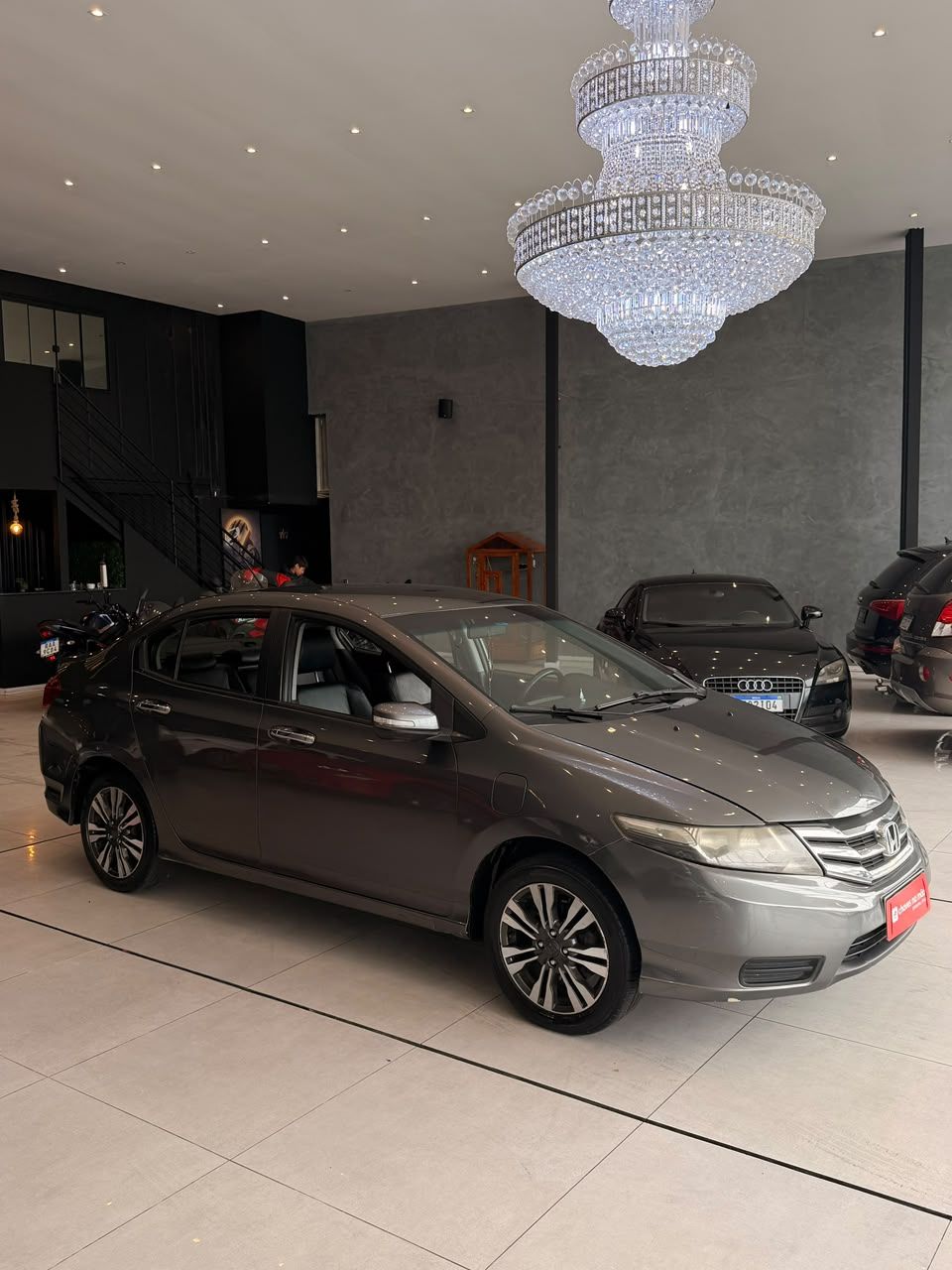 HONDA CITY SEDAN EX 1.5 FLEX 2013 - FINANCIA 100% — foto 3
