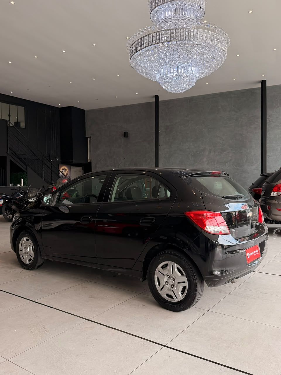 CHEVROLET ONIX HATCH LT 1.0 8V FLEXPOWER 2015 - FINANCIA 100% — foto 6