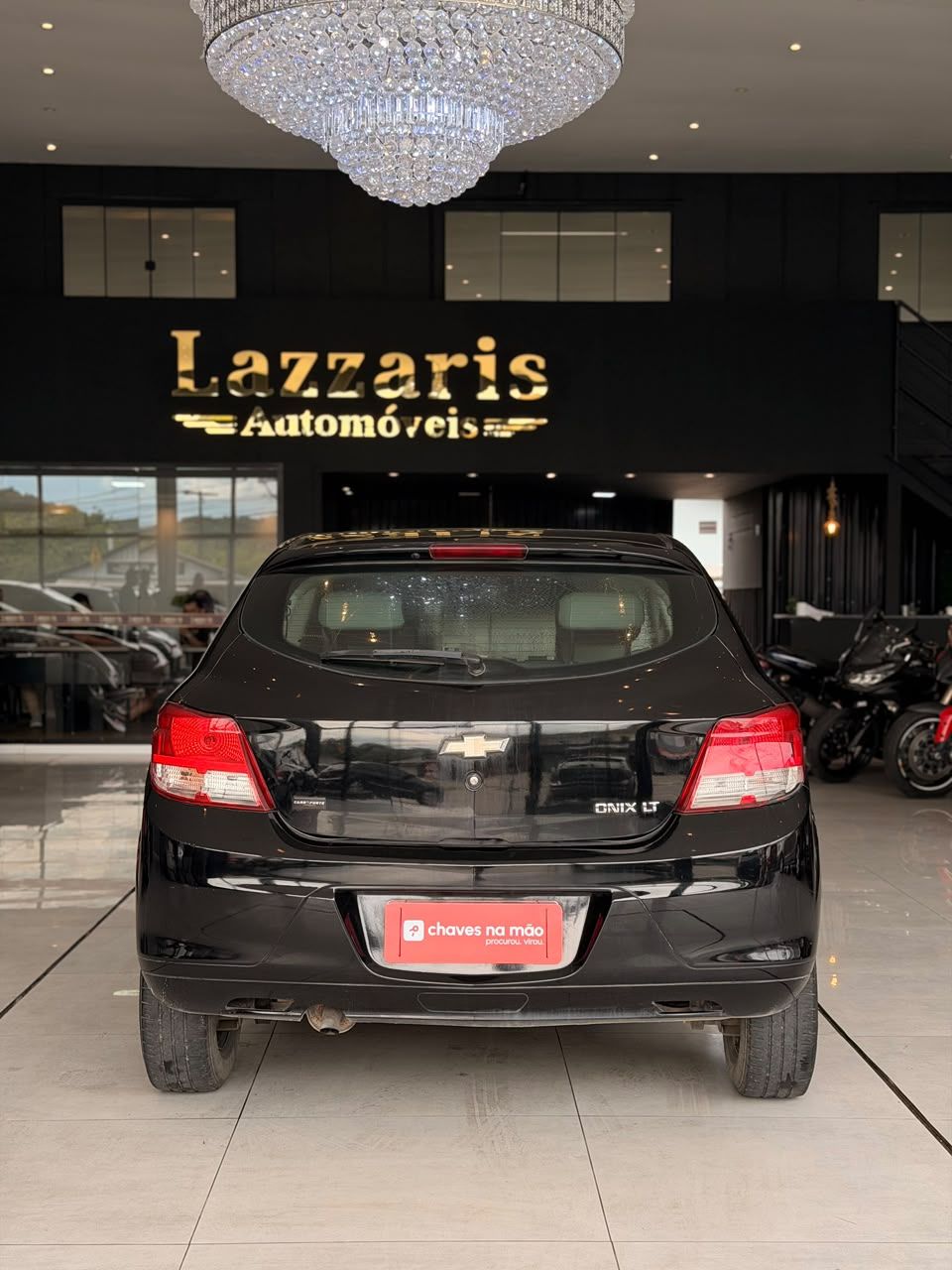 CHEVROLET ONIX HATCH LT 1.0 8V FLEXPOWER 2015 - FINANCIA 100% — foto 5