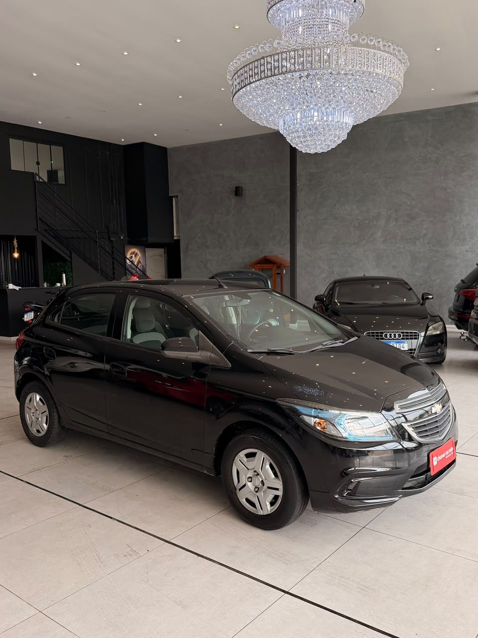 CHEVROLET ONIX HATCH LT 1.0 8V FLEXPOWER 2015 - FINANCIA 100% — foto 3
